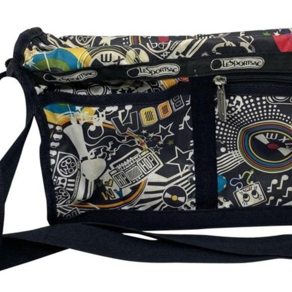 Le Sportsec Multicolor Nylon Crossbody Bag - Picture 1 of 10